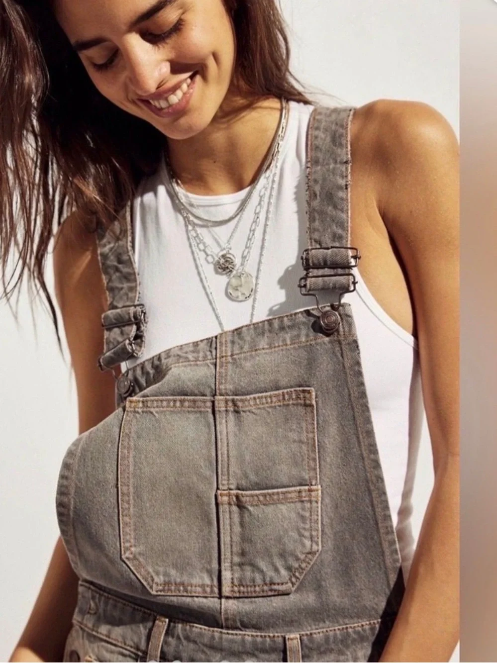 We The Free Goodluck Barrel Overalls. Size XSmall